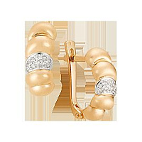 серьги (Au 585) 23982, изображение 1