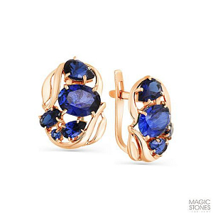 серьги (Au 585) 02-2-626-1500-010