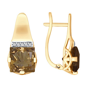 серьги (Au 585) 725539