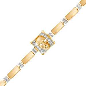 браслет (Au 585) Б19015