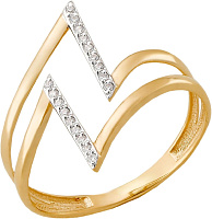 кольцо (Au 585) К22507, изображение 1