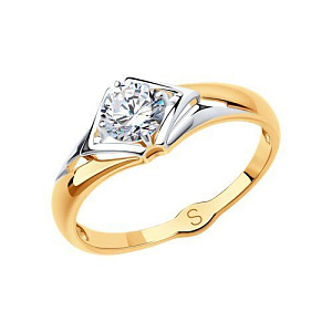 кольцо (Au 585) 017843