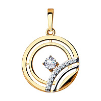 подвеска (Au 585) 035659, изображение 1