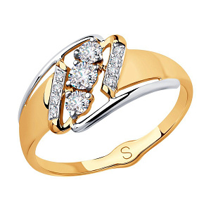 кольцо (Au 585) 018073