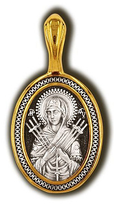 Подвеска (Ag 925, Au 999) 8277КЛ