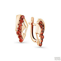 серьги (Au 585) 02-2-838-1100-010, изображение 1