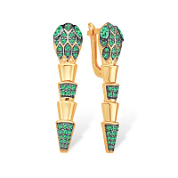 Серьги (Золото 585К) С19219726, изображение 1