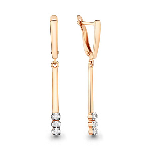 серьги (Au 585) 46392