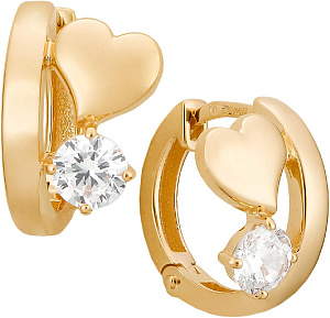 серьги (Au 585) 24114