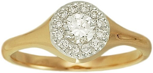 кольцо (Au 585) К6890