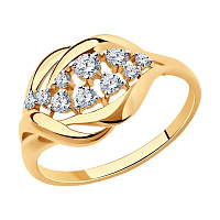 кольцо (Au 585) 51-110-00601-1, изображение 1