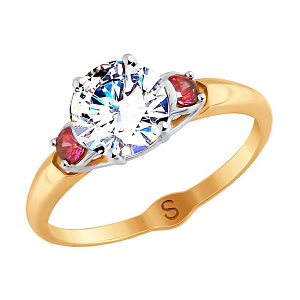 кольцо (Au 585) 017850