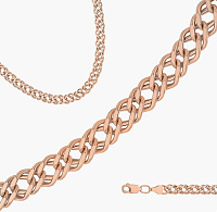 цепь (Au 585) 8060154-60, изображение 1