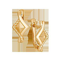 серьги (Au 585) 24007, изображение 1