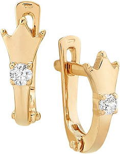 серьги (Au 585) 15762