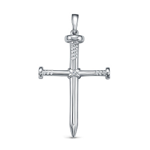 крест (Ag 925) с180023