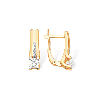 Серьги (Золото 585К) С13213067, изображение 1