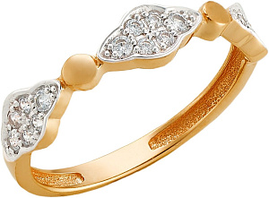 кольцо (Au 585) К23909 