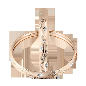 серьги (Au 585) А021069