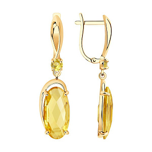 серьги (Au 585) 727034