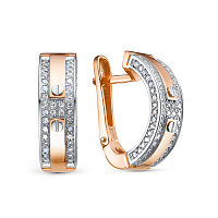 серьги (Au 585) БР120183, изображение 1