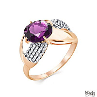 кольцо (Au 585) 01-2-618-4801-011, изображение 1