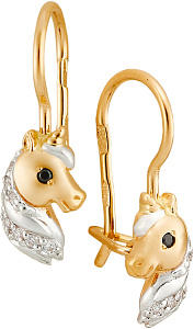серьги (Au 585) 23557