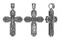 крест (Ag 925) 13-000284-105000, изображение 1