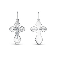крест (Ag 925) с080034, изображение 1