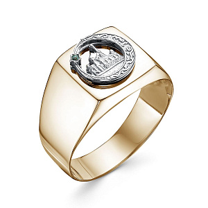 печатка (Au 585) КМ-280-3_з