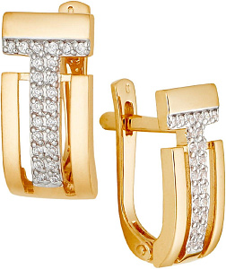 серьги (Au 585) 22690