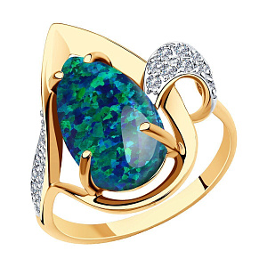 кольцо (Au 585) 715788