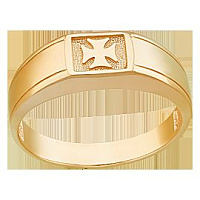 кольцо (Au 585) К18645 , изображение 1