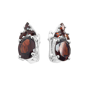 серьги (Ag 925) GTE-2360-G