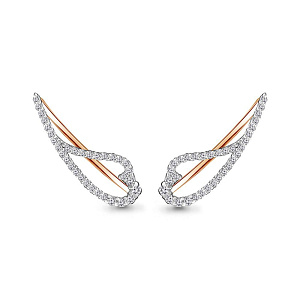 серьги (Au 585) 41252А