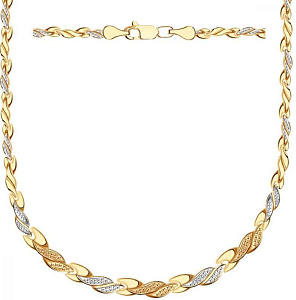 А 024034 колье (Au 585)