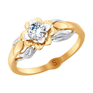 кольцо (Au 585) 018044