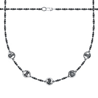 цепь (Ag 925) ЦМ-5-Ч, изображение 1