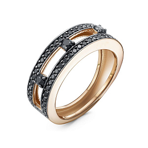 110099 ч кольцо (Au 585)