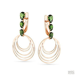 серьги (Au 585) 02-2-670-1900-010