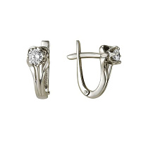 серьги (Au 585) 2-105-11, изображение 1