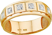 кольцо (Au 585) К16116 , изображение 1