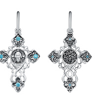 крест (Ag 925) 13-001815-115110, изображение 1