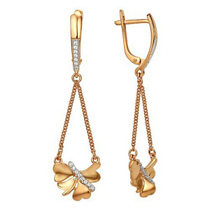 серьги (Au 585) 40122500