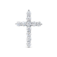 крест (Ag 925) с080040, изображение 1