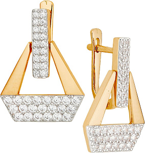 серьги (Au 585) 23635