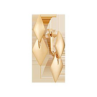 серьги (Au 585) 21256, изображение 1
