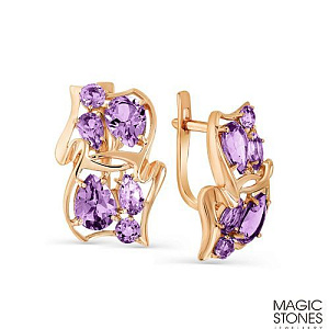 серьги (Au 585) 02-2-415-0200-010