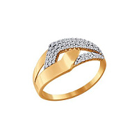 кольцо (Au 585) 016597, изображение 1