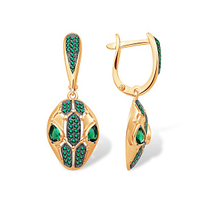 Серьги (Золото 585К) С19219263